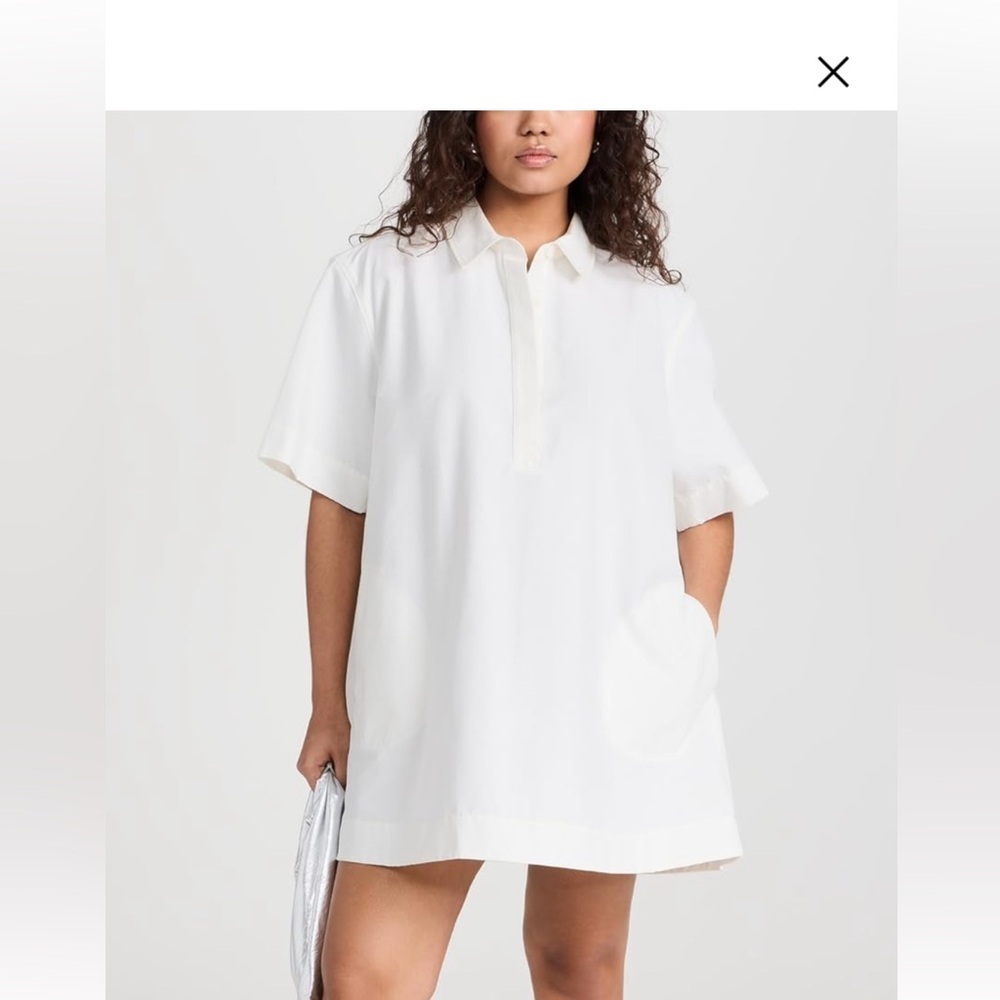 SIMKHAI Lucienne cotton-blend mini short dress NWT